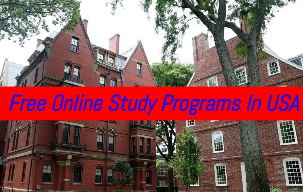 Free Online Study Programs In USA
